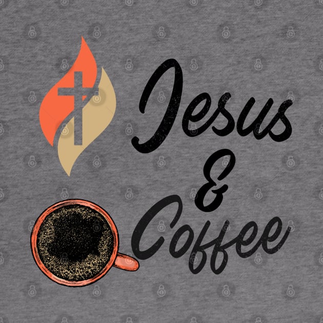 Jesus And Coffee - Christian by ChristianShirtsStudios
